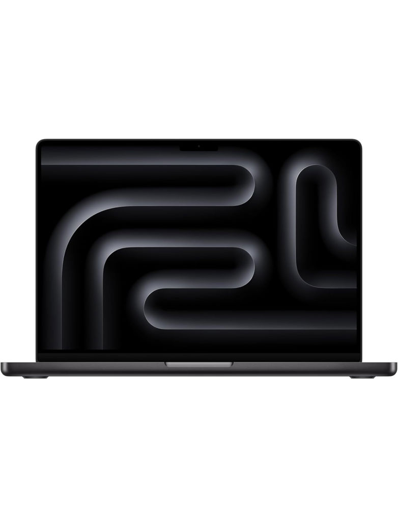 ماك بوك برو 14” (موديل 2024) – شريحة M4 Pro، معالج مركزي 12 نواة، معالج رسومي 16 نواة، ذاكرة 24GB، تخزين 512GB SSD – لون أسود