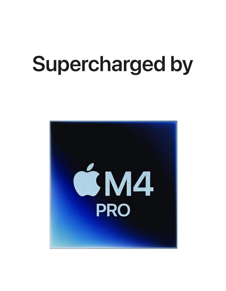 ماك بوك برو 14” (موديل 2024) – شريحة M4 Pro، معالج مركزي 12 نواة، معالج رسومي 16 نواة، ذاكرة 24GB، تخزين 512GB SSD – لون أسود_thumbnail_2